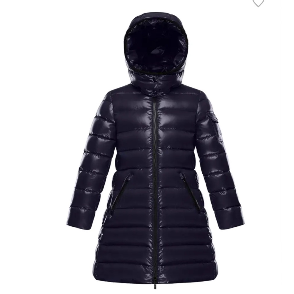 Moncler Moka Quilted Puffer Coat w/ Hood